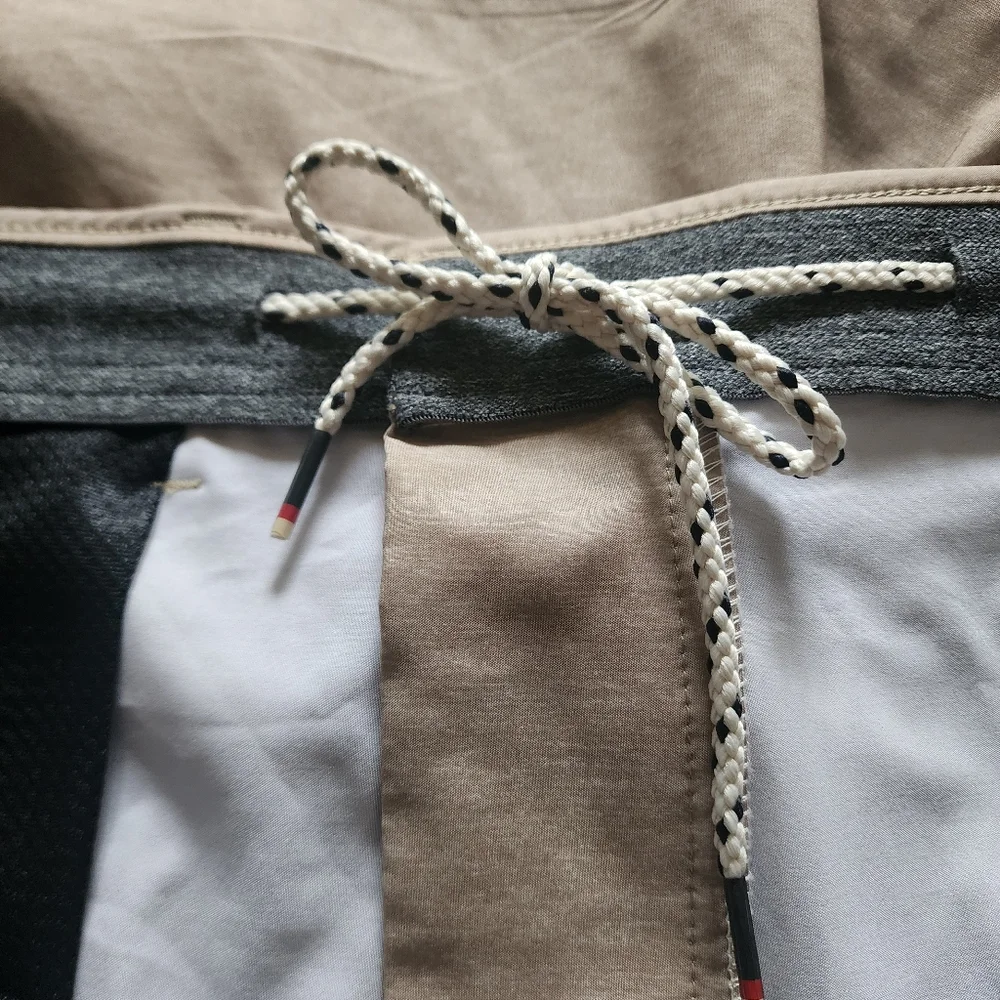 Dockers Hybrid Swim Shorts Mens 38 Khaki 8